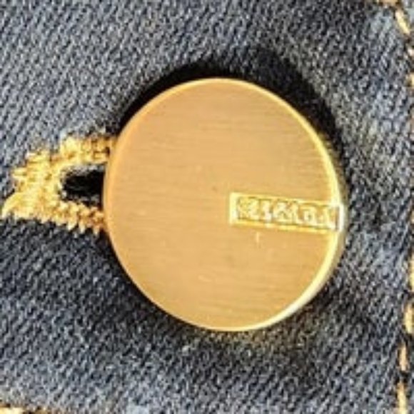 Escada Dark Blue Five Pocket Skinny Jeans Size 36 / US 6 - Picture 3 of 12